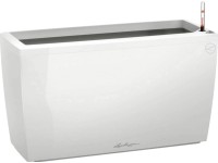 Lechuza Cararo Premium virágláda 75 cm x 30 cm fehér magasfényű