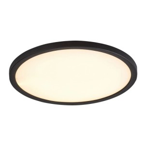 Rábalux GONZALO ráépíthető és beépíthető lámpa fekete LED 36W IP20
