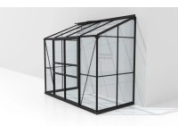 Vitavia Ida falhoz támasz melegház 3300 ESG 3 mm fek. 255 cm x 222 cm x 131,5 cm