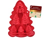 Sütemény szilikon forma piros 31 cm x 17 cm Sütemény szilikon forma piros 31 cm x 17 cm