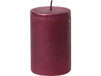 Steinhart tömbgyertya rusztikus-fényes 68 mm x 100 mm es óvörös