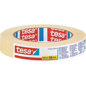 Tesa festőszalag, 50m x 19mm tekercs, tiszta festékszélekhez.