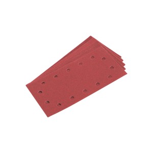 5 darabos LUX csiszolópapír készlet (115x230mm) különböző szemcsékkel fához és fémhez.