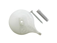 Gardinia mennyezeti tartókonzol 2 pályás alumínium függönysínhez fehér 2 darabos Gardinia mennyezeti tartókonzol 2 pályás alumínium függönysínhez fehér 2 darabos