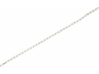 LUX óralánc, fehér, 1,6 mm  - méteráru