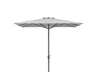 Schneider Korsika középoszlopos napernyő 270 cm x 270 cm ezüstszürke