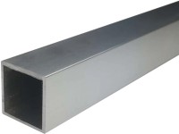 Szögletes profil alumínium ezüst eloxált 3 cm x 3 cm x 100 cm
