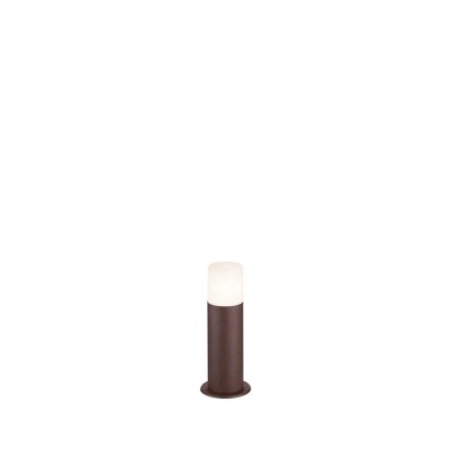 Trio Hoosic kültéri oszlop lámpa 30 cm rozsda - fehér