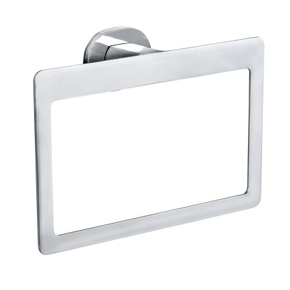 Wenko Maribor törölközőtartó gyűrű UV-Loc® cinköntvény-króm fényes ezüst