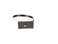 Rábalux Batida kültéri fali kültérifali lámpa fekete LED 9W