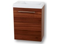 Sanotechnik Fantasy mosdó 40 cm diófa Softclose rendszerrel Sanotechnik Fantasy mosdó 40 cm diófa Softclose rendszerrel