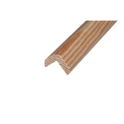 Külső sarokléc erdeifenyő 45 mm x 45 mm x 2100 mm
