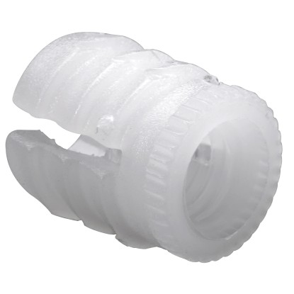 Hettich műanyag hüvely M6/10 mm fehér