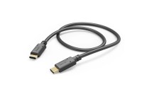 Hama fic e3 adatkábel usb 2.0 type-c/type-c (480mbps) 1 m fekete