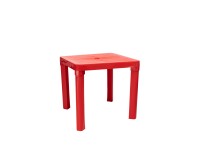 Flair Szögletes gyerekasztal piros 46 cm x 46 cm x 43 cm Flair Szögletes gyerekasztal piros 46 cm x 46 cm x 43 cm