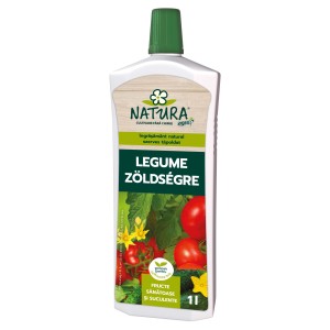 Natura folyékony műtrágya zöldségekhez, 1 literes palack.