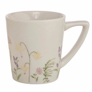 Boltze Blossom bögre, 300 ml, virágmintával. Mindennapi étkészlet.