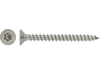 Uni TX20 süllyesztett csavar forgácslapba tömör menet acél A2 4x50 mm 200 db