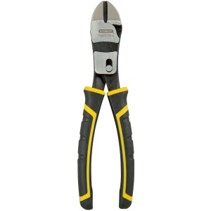 Stanley Fatmax Duo-Force oldalcsípő fogó dupla csuklóval, fekete-sárga fogantyúkkal.