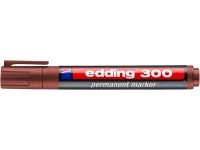 Edding 300 Permanent Marker barna Edding 300 Permanent Marker barna