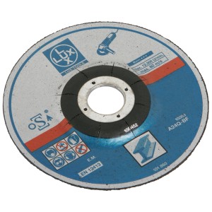 LUX fém vágókorong, 115 mm, 5 darabos csomagban sarokcsiszolókhoz.
