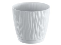 Prosperplast virágcserép SandyP fehér átmérő: 17 cm x 16 cm