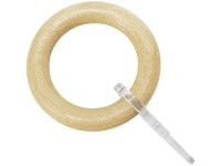 Gardinia függönykarikák Shorty készlethez 2,5 cm átmérő bükk 10 db FSC®