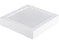 Rábalux Shaun 2 beltéri mennyezeti ráépíthető lámpa négyzetes fehér LED 15W