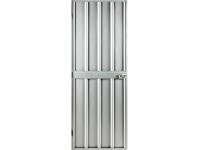 Globel 1 lengőajtókészlet fém szerszámos házakhoz ezüstmetál Globel 1 lengőajtókészlet fém szerszámos házakhoz ezüstmetál