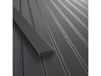 Kovalex WPC teraszpadló tömör matt kőszürke 2,6 cm x 14,5 cm x 300 cm