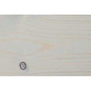 Fa fehér, uszadékfa hatású festékkel (Rust-Oleum Weathered Wood).