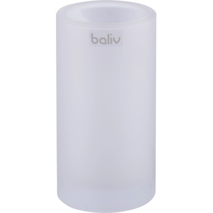 Baliv fogmosópohár tejüveg fehér