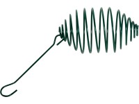 Etetőspirál madáreledelhez felakasztható cinkegombóctartó 7,5 cm x 7,5 x 26,5 cm