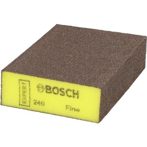 Bosch Expert csiszolószivacs S471, 69x97x26mm, finom. Csiszolóanyag a precíz csiszoláshoz.