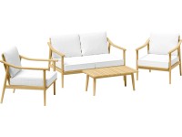 Lakewood lounge garnitúra 4-részes akác FSC® Lakewood lounge garnitúra 4-részes akác FSC®