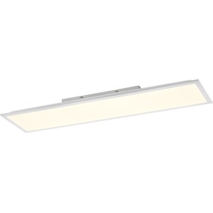 Fehér, lapos LED panel 100x25 cm Just Light-tól. Modern mennyezeti lámpa lakóterekbe és irodába.