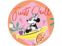 Komar nemszőtt fotótapéta Dot Minnie Chill öntapadó átmérő 125 cm