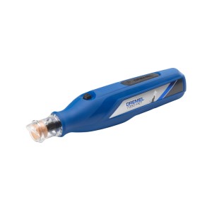 Kék Dremel 7350 akkus karomápoló készlet háziállatoknak, stresszmentes karomápoláshoz.