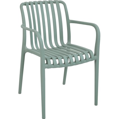 Merrydale rakásolható szék 56 cm x 58 cm x 81 cm zöld