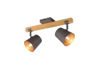 Trio 2 pontos világítótest Bell nikkel antik megjelenésű 2 x E14