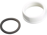 OBI hollandi anya állítható csőhöz 44,8 mm (G 1 1/2) fehér