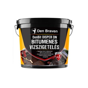Vödör DenBit Disper DN bitumenes massza tömítéshez.