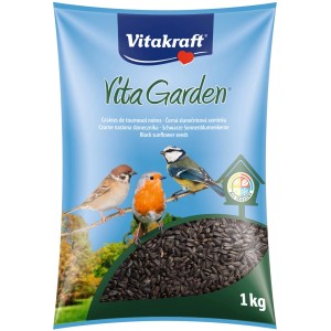 Vitakraft napraforgómag vadon élő madaraknak, csomagolás.