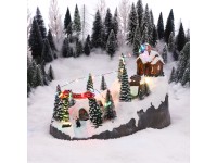 Luville Collections havas táj dioráma 36 cm x 23,5 cm elemes