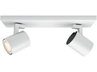 Philips Hue White Ambiance Runner Dim LED mennyezeti spotlámpa 2-es fehér Philips Hue White Ambiance Runner Dim LED mennyezeti spotlámpa 2-es fehér