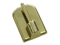 Gardinia öntapadós vitrázsakasztó 11 mm magas sárgaréz