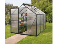 Vitavia Triton 3800 melegház 4 mm légkamrás lemez 198 cm x 193 cm fekete