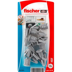 Fischer HDF Tiplik, 10 darabos csomag, fa alapú anyagokhoz alkalmas.
