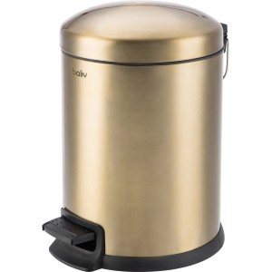Arany baliv Dark Wonder kozmetikai kuka, 5 l, fém, pedállal.