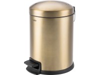 Baliv fürdőszobai szemetes 5 l fém arany Baliv fürdőszobai szemetes 5 l fém arany